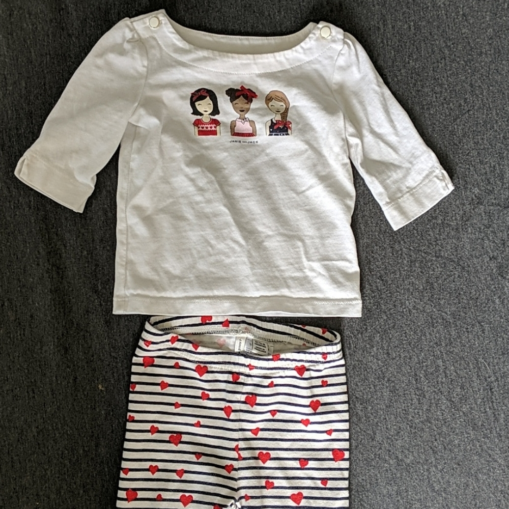 Janie and jack baby girl outfit